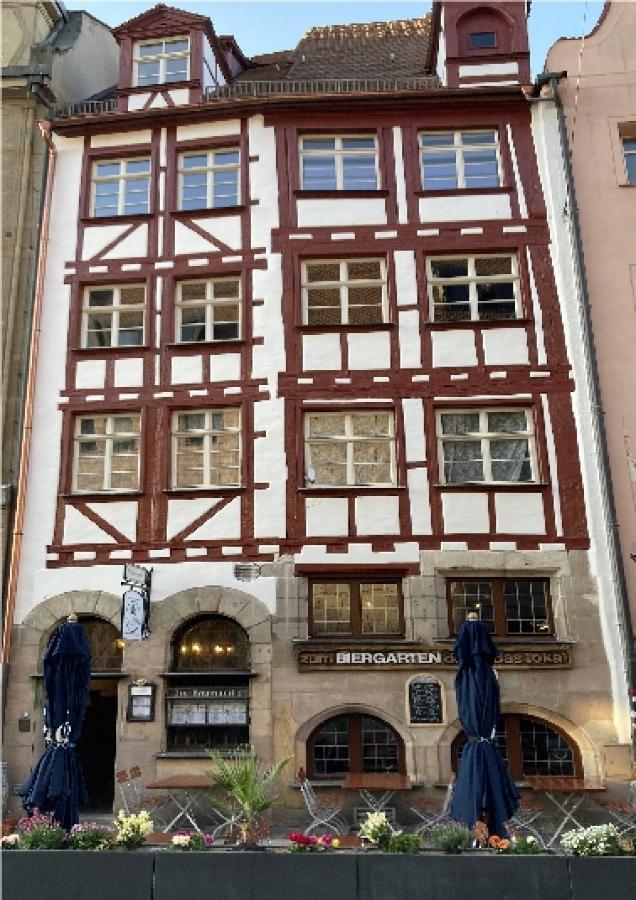 Zur Baumwolle Lejlighedshotel Nürnberg Eksteriør billede